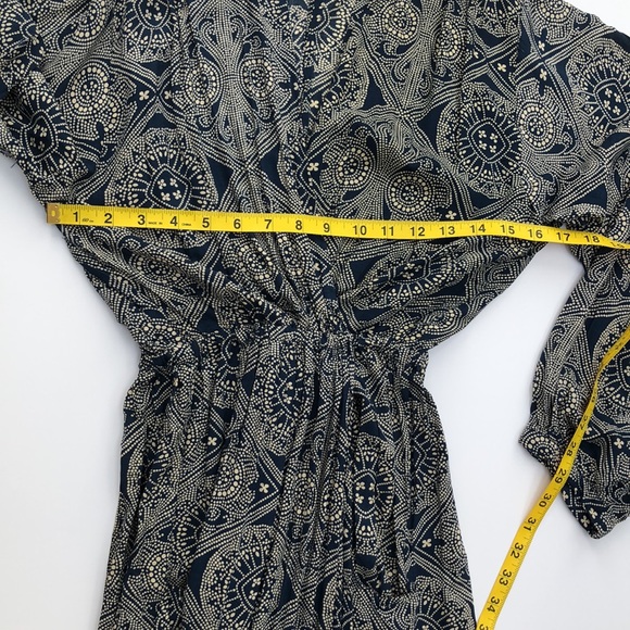 Elegant Blue and White Maxi Dress - Anthropologie - Picture 5 of 10